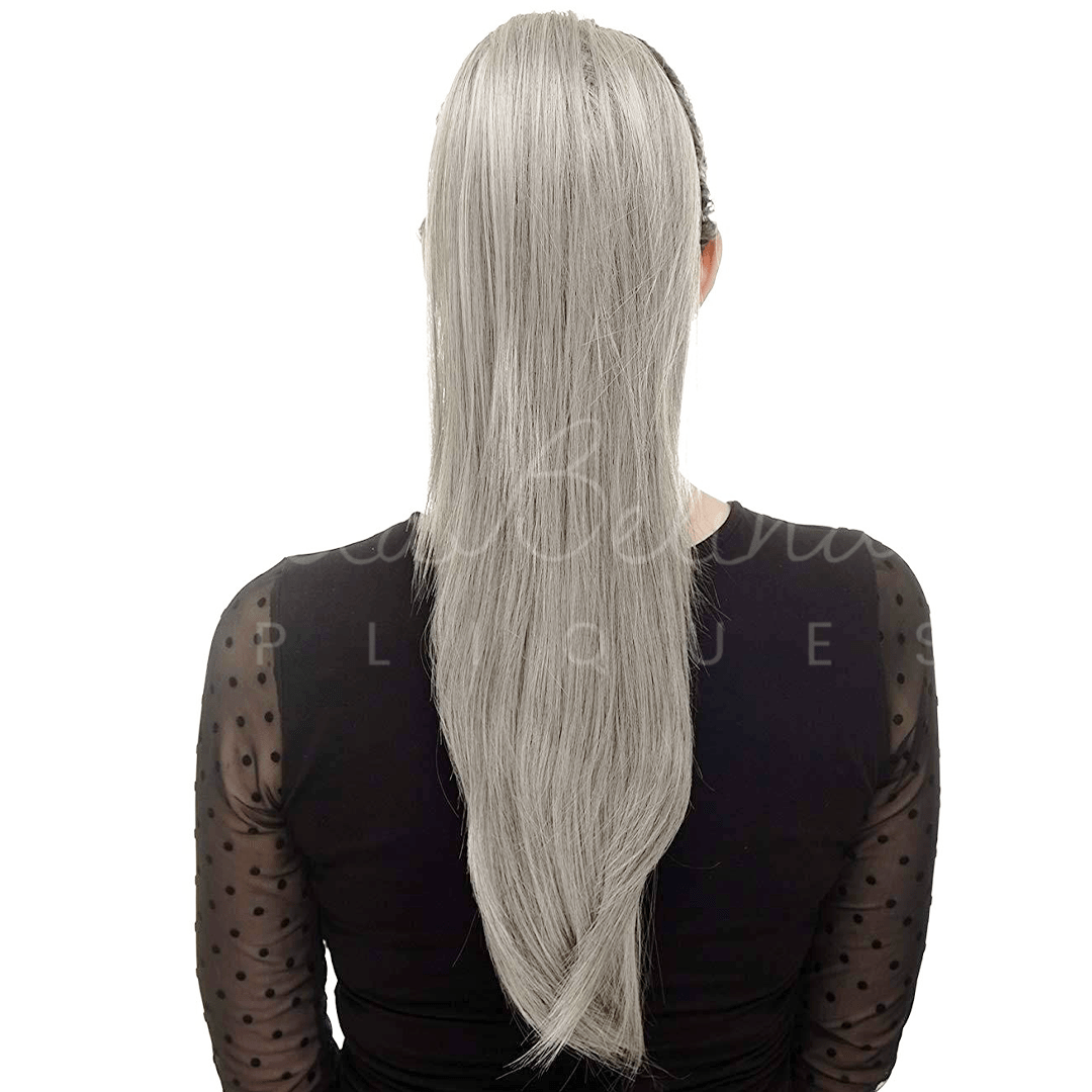 Bela Belinda Ondulado / 60cm Rabo-De-Cavalo Castanho Loiro Platinado Cinza Entrega Rápida