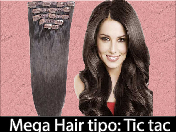 Mega Hair tipo : Tic Tac