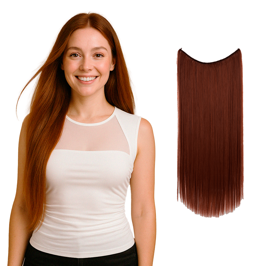 Aplique Castanho Avermelhado Entrega Rápida