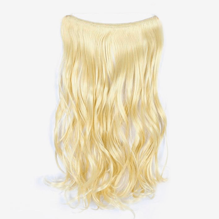 Bela Belinda Ondulado / 60cm Aplique Loiro Claro Entrega Rápida