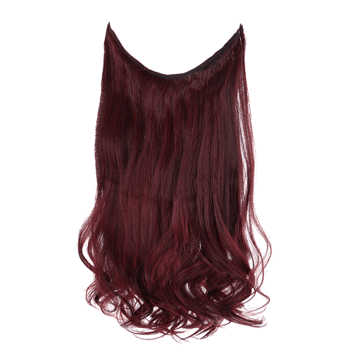 Bela Belinda Ondulado / 60cm Aplique Marsala Entrega Rápida